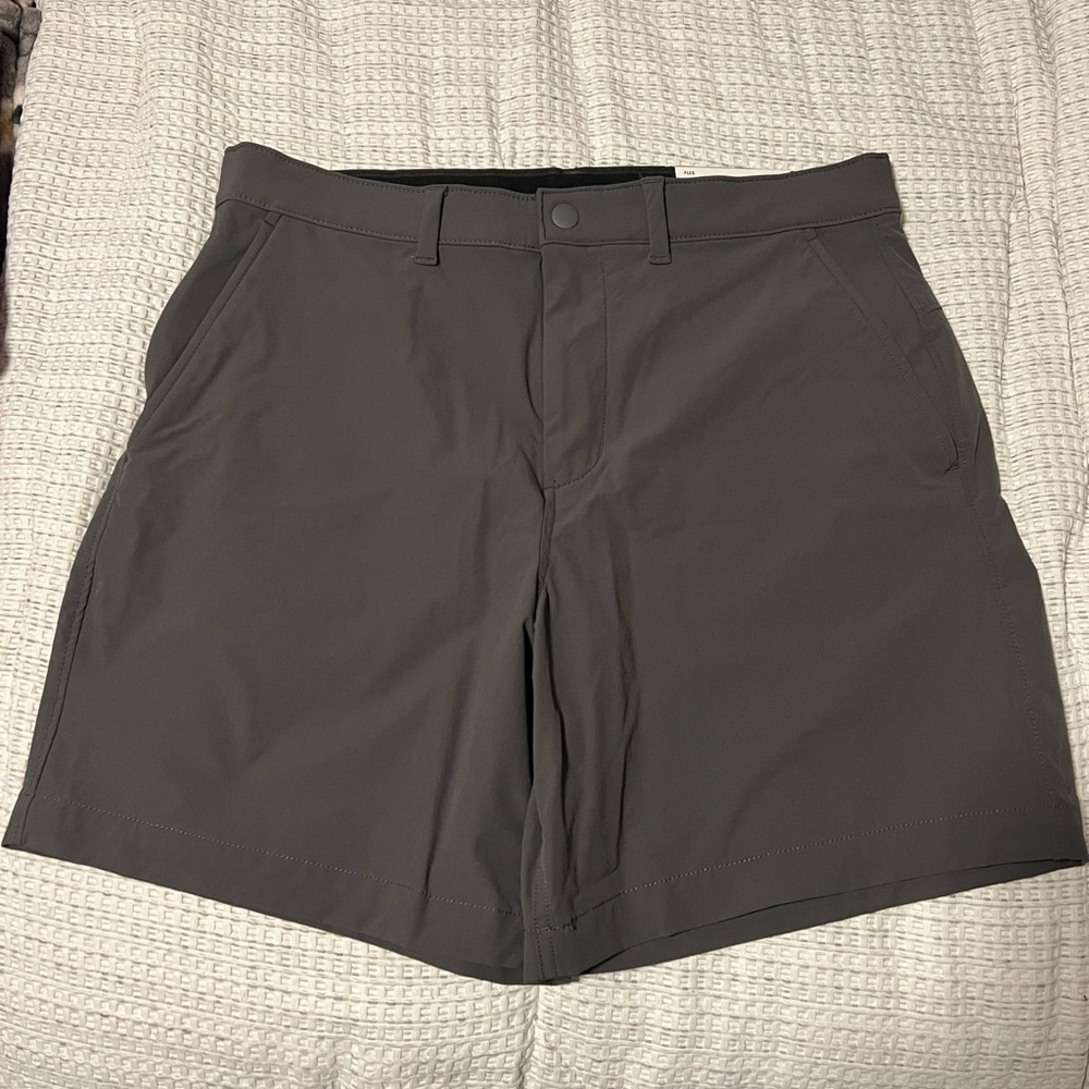 American Eagle Outfitters Charcoal Flat Front Shorts